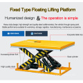 Steel Lift Table Container Loading Dock Lift Platform With CE